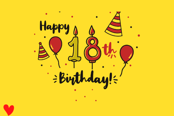 18TH BIRTHDAY GIFT for SON DAUGHTER Graphics & Crafts