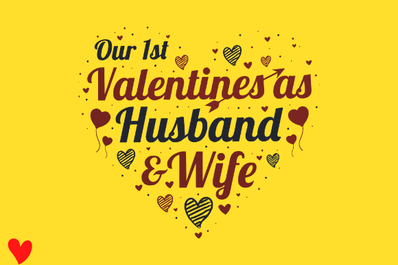 1ST VALENTINES DAY CARD SVG PNG POD EPS