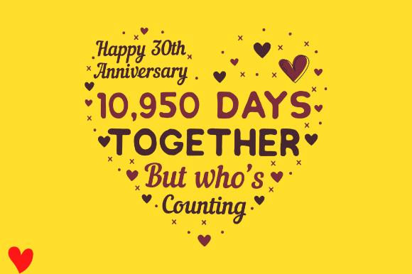 CELEBRATE 30TH ANNIVERSARY Graphics