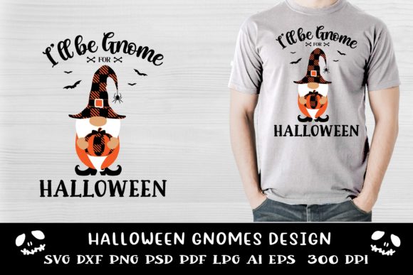 Halloween Gnomes SVG: Graphics for Crafts & Creative Projects