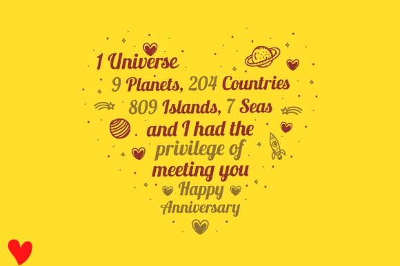 HAPPY ANNIVERSARY GIFT HEART GIFT Graphics