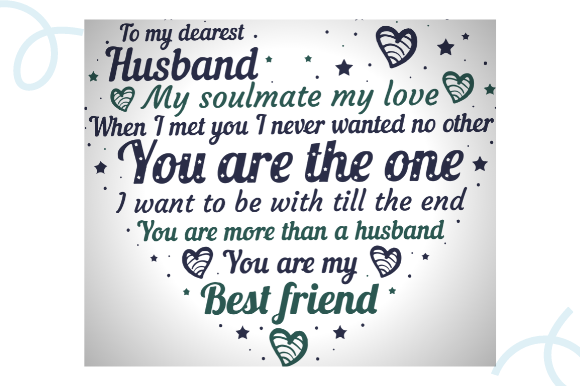 RELATIONSHIP GIFT for HUSBAND Graphics & Crafts