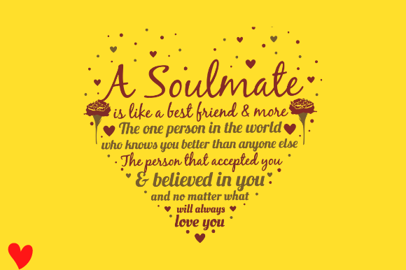 SOULMATE BIRTHDAY CHRISTMAS ANNIVERSARY Graphics