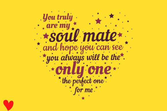 SOULMATE HEART ANNIVERSARY VALENTINES Graphics