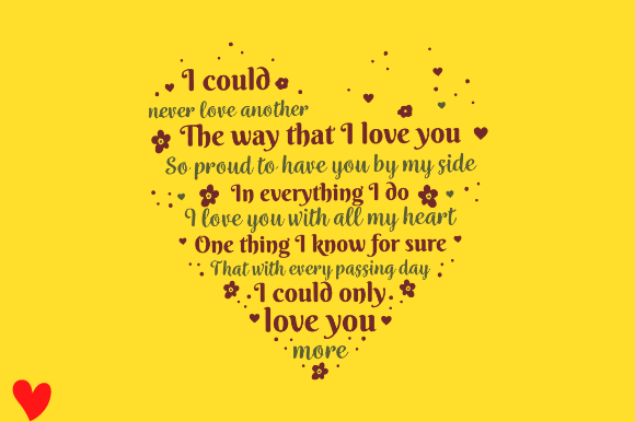 SPECIAL VALENTINES DAY SIGN LOVE Graphics