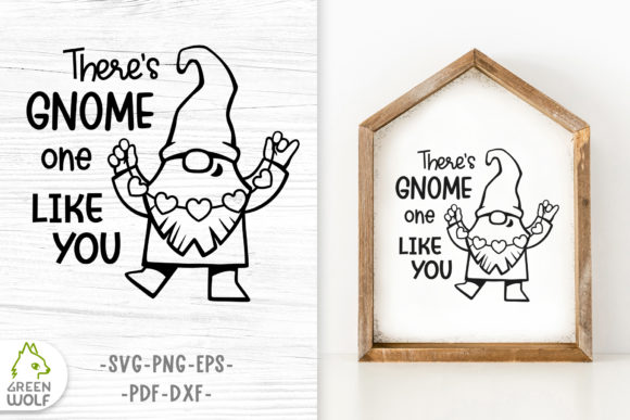 Valentine Gnome: Graphics and Crafts with a Heart
