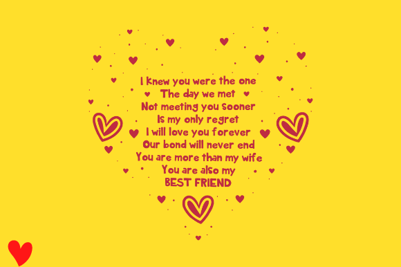 VALENTINES ANNIVERSARY WIFE HEART LOVE Graphics