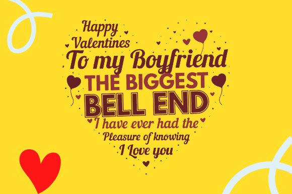 VALENTINES BOYFRIEND RUDE GIFTS for HIM Graphics and Crafts