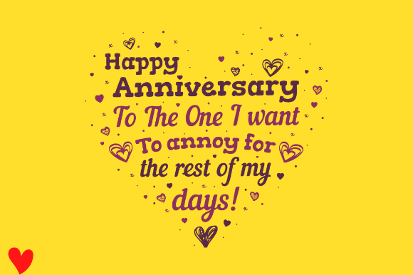 WEDDING ANNIVERSARY HEART GIFT
